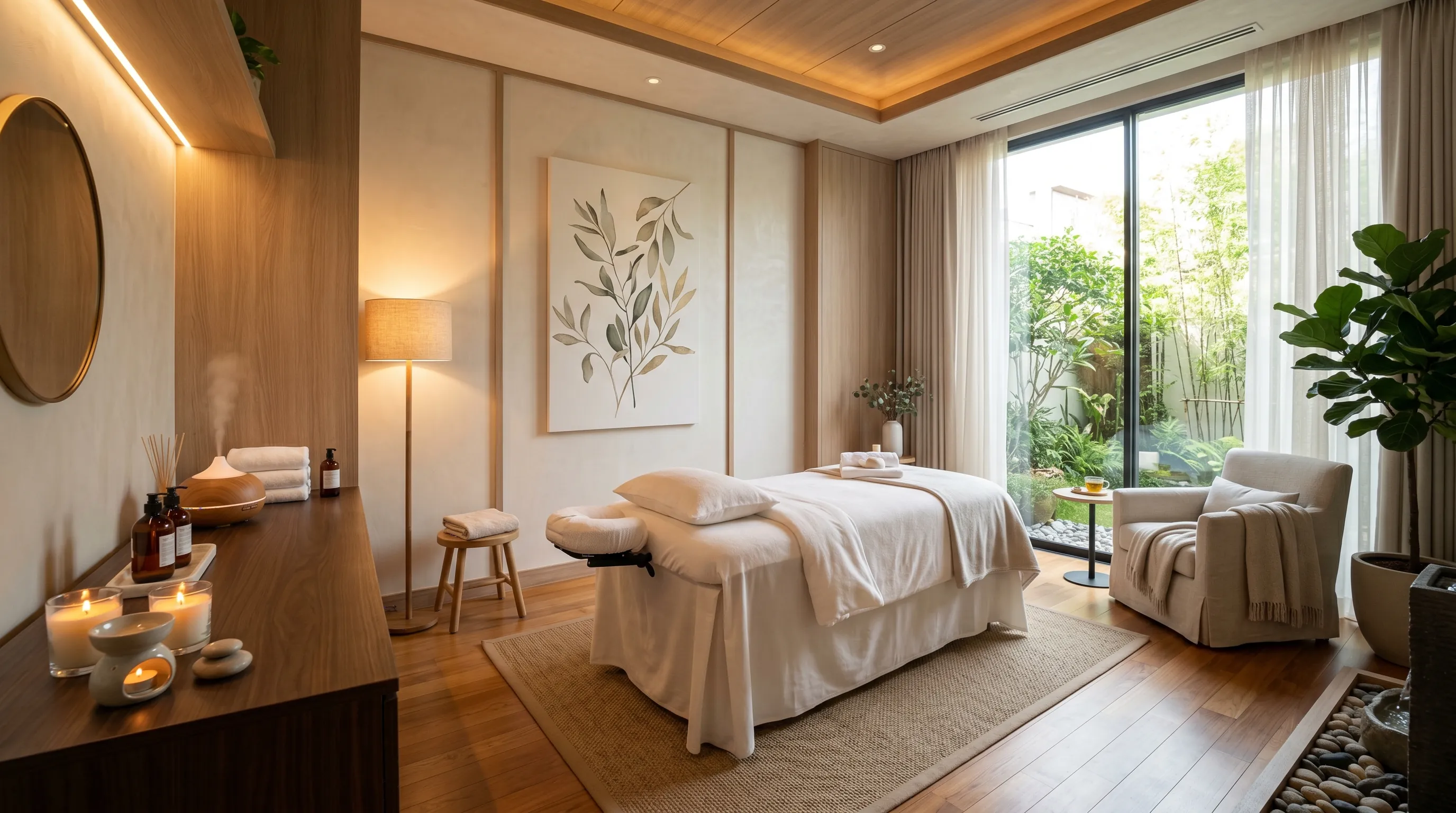 Premium treatment suite at Chique Cosmedical Unley
